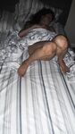 Sarah Bear passed out drunk and naked