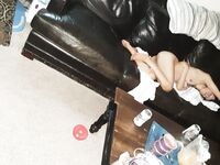 Sarah Bear passed out drunk and naked