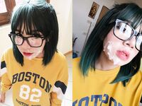 Glasses Girls Take Facials