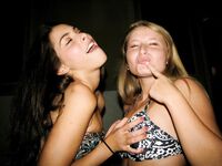 Three Young Sluts Showing Off Their Bikinis (NN)