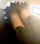 horny Chinese Girl April seducing nylon feet