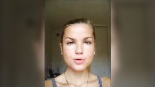 Adorable Slim Selfie Teen   NUDE FUCK Blowjob cum