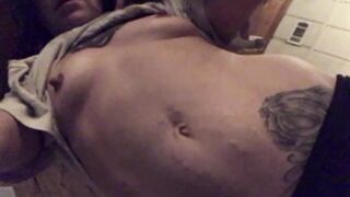 Sarah Bear flashing tits and pussy