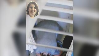 Completely Unaware Exposed BBW