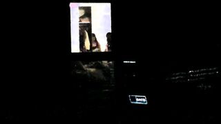 She took off her bra and showed her tits