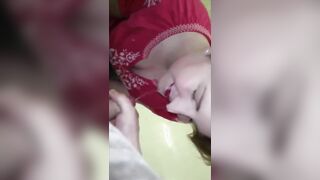 Melissa Boyer getting a facial