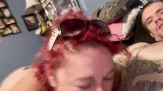 Jamie K sucking Jonathan t cock