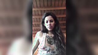 Sarah Bear flashing nipples