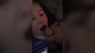 Cumming on my friends Girls face