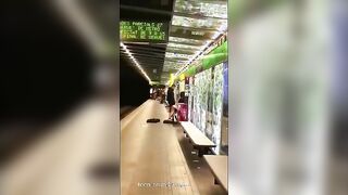 SEX IN BARCELONA'S SUBWAY