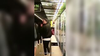 SEX IN BARCELONA'S SUBWAY