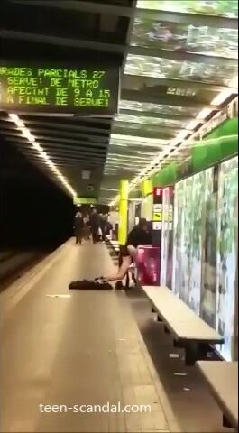 SEX IN BARCELONA'S SUBWAY