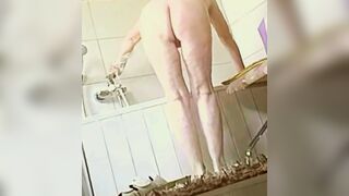granny ass and pussy