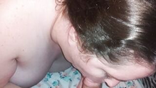 BBW Webslut getting her Some thick protein shake