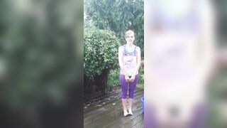 Ice Bucket Girl Feet