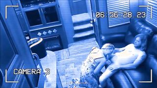 Husbands Security Footage Catches Young Wife Cheating1