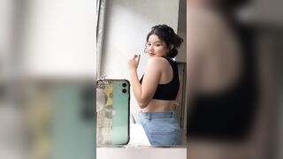 White Girl Twerk Hottest TikTok Challenge #twerk #thicktok