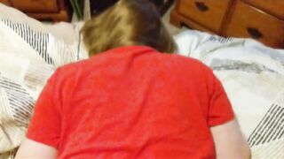 Slut fucked from behind