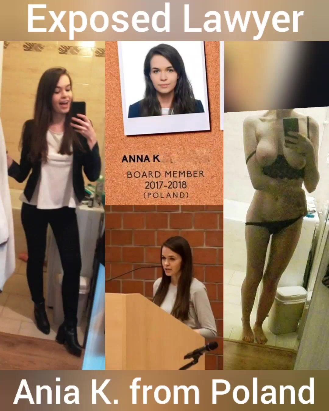 Ania K. from Poland: Lawyer to Webslut
