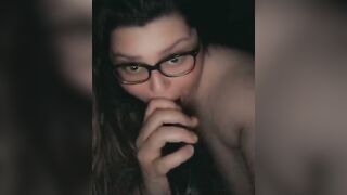 Married slut fucking her filthy cunt