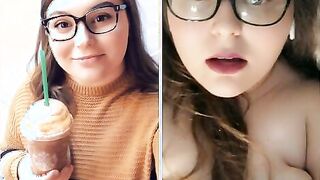 Married whore fucking her fat cunt