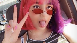 Jackie Belmontes plays with big tits