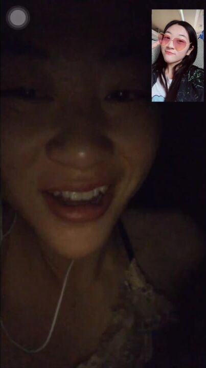 Slutty Chinese Teen Guoying Ou naked Skype chat