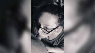 Luna Gives A Blowjob Outdoors