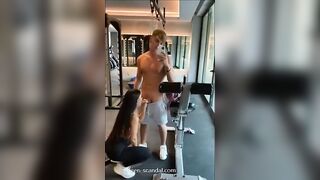 QUICK FITNESS BLOWJOB