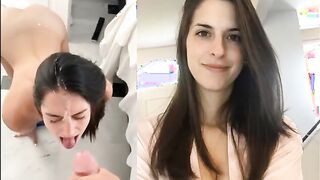 beautiful wife facial