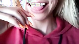 She did this in front of strangers