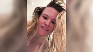 Rebecca Joyce showing off