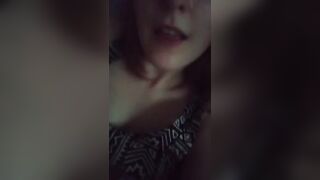 Deimante tasting her pussy