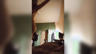 Deimante toying her ass