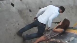 public date and red rose