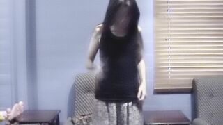 Found video  take's her clothes off spreads her legs