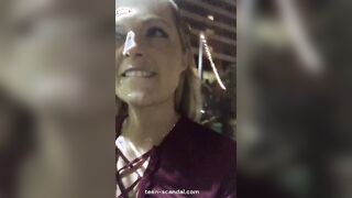 walk around with a sperm face