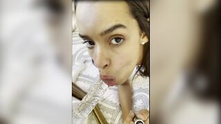 Hari De Lopo | Yourprincessmia fuck dildo play in mirror