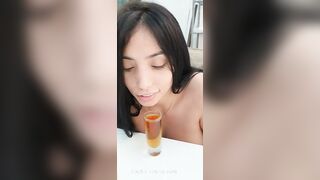 dream girlfriend with tequila