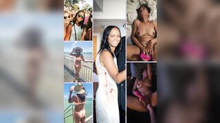 Ebony whore bride exposed