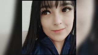 Latina Slut Ex FWB Playing with her pussy & tits & cumming