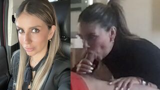 Absolut Whore has fun sucking cock