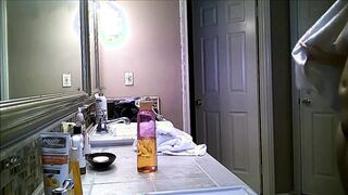 Emily Spied Nude in Bathroom