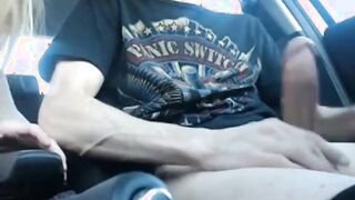 Car Sex Adventure With A Horny Milf Caught On Webcam