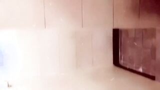 Truck Stop Blowjob - She Takes My Big Cock in the Bathroom