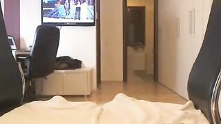 Blonde and Brunette Webcam Masturbation Session