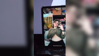 Holli from Erie PA showing off again