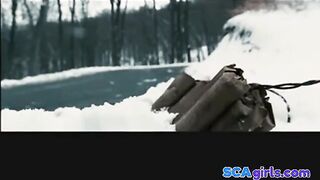 Natassia Malthe Steamy Softcore Sex och Kissing Scene