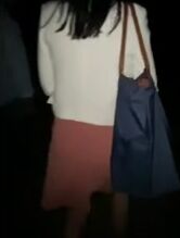 Brunette first dogging with a random stranger