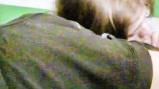 Teen sensual blowjob